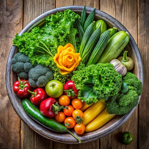 Kinoa ve Avokadolu Renkli Salata